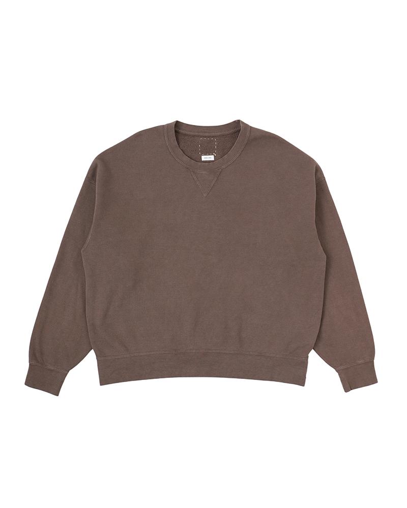 AMPLUS SB SWEAT L/S DMGD (U.D.) | Visvim Official North American